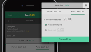 Auto-Cashout-Funktion