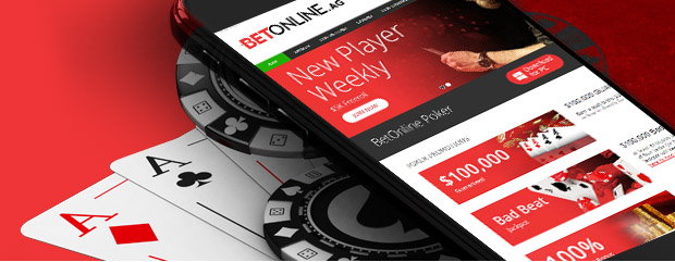 BetOnline auf dem Smartphone