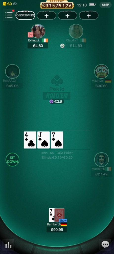 Pokio Irish Poker