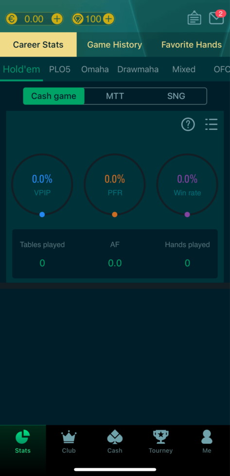 Statistiken bei Pokio