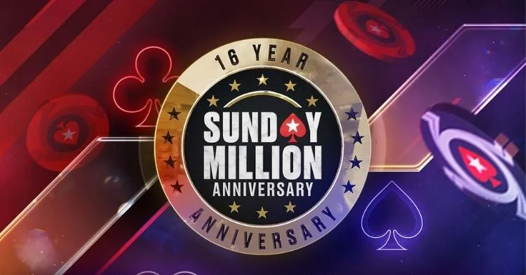 16 Jahre Sunday Million – $10m am 20. März garantiert