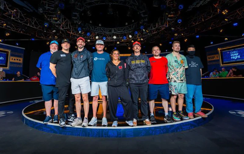 Finaltisch des Main Events
