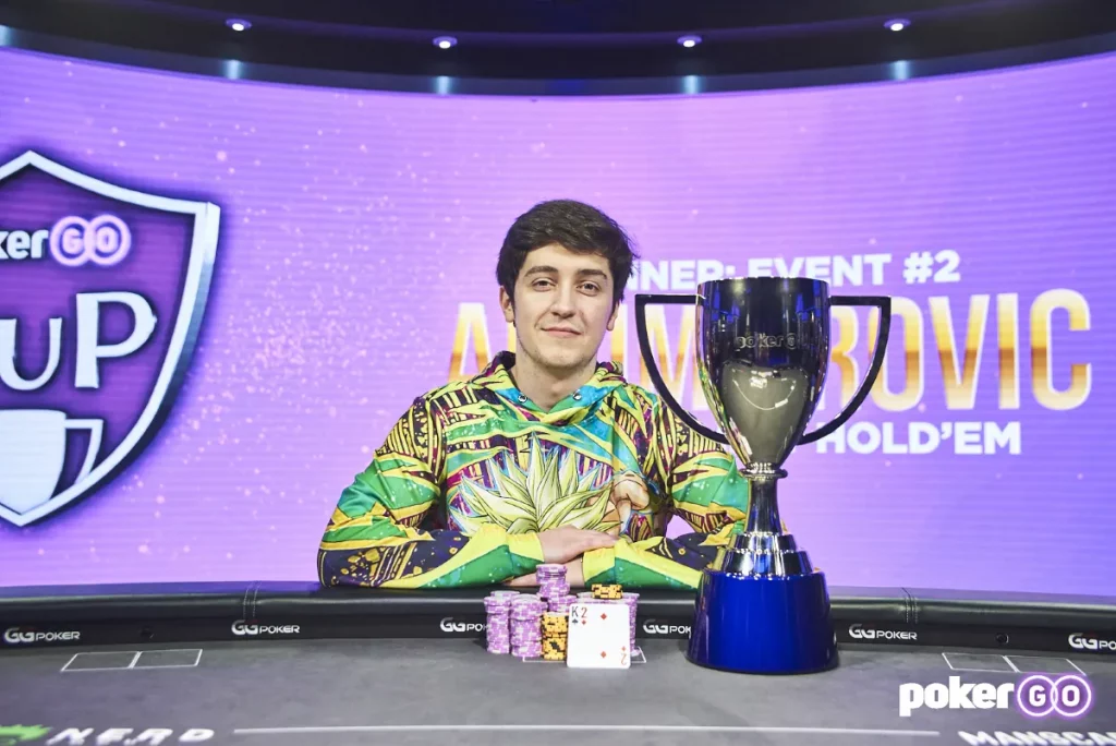 Ali Imsirovic nach Sieg beim PokerGO Cup