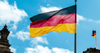 German flag.