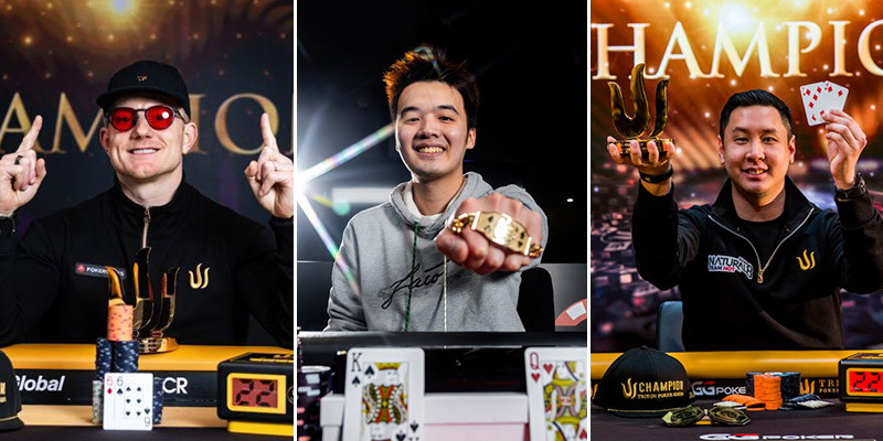 Jason Koon, Kevin Li und Punnat Punsri